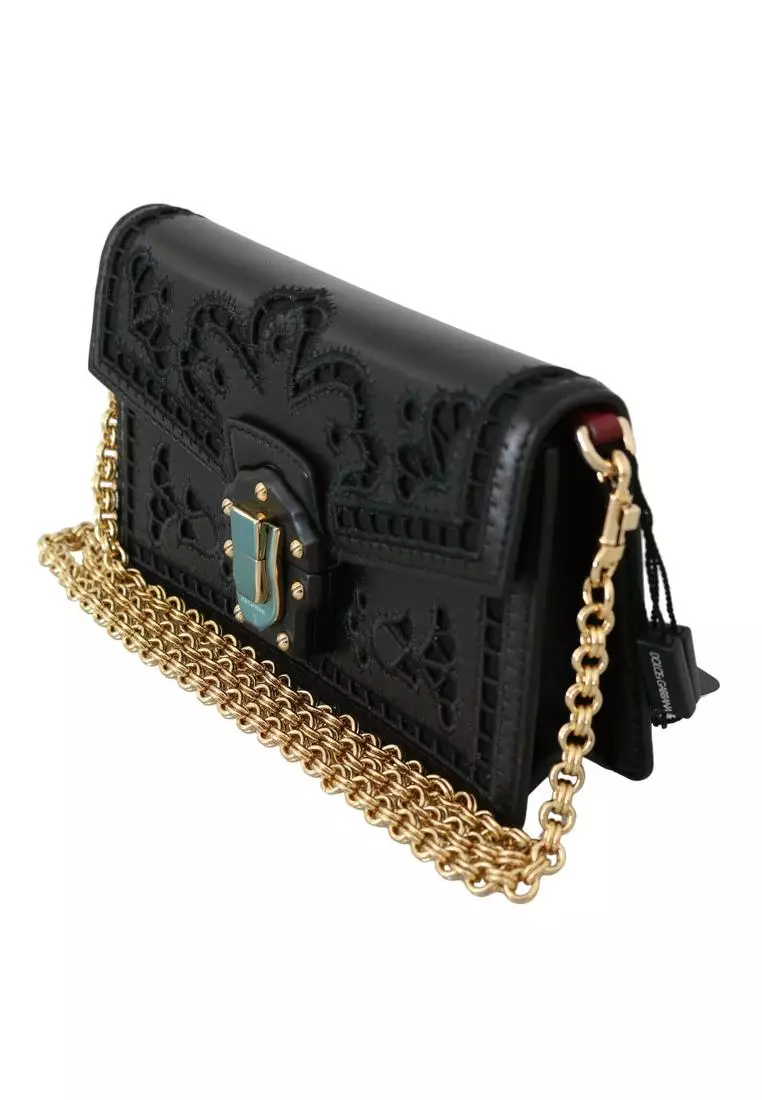 Dolce gabbana black online bag