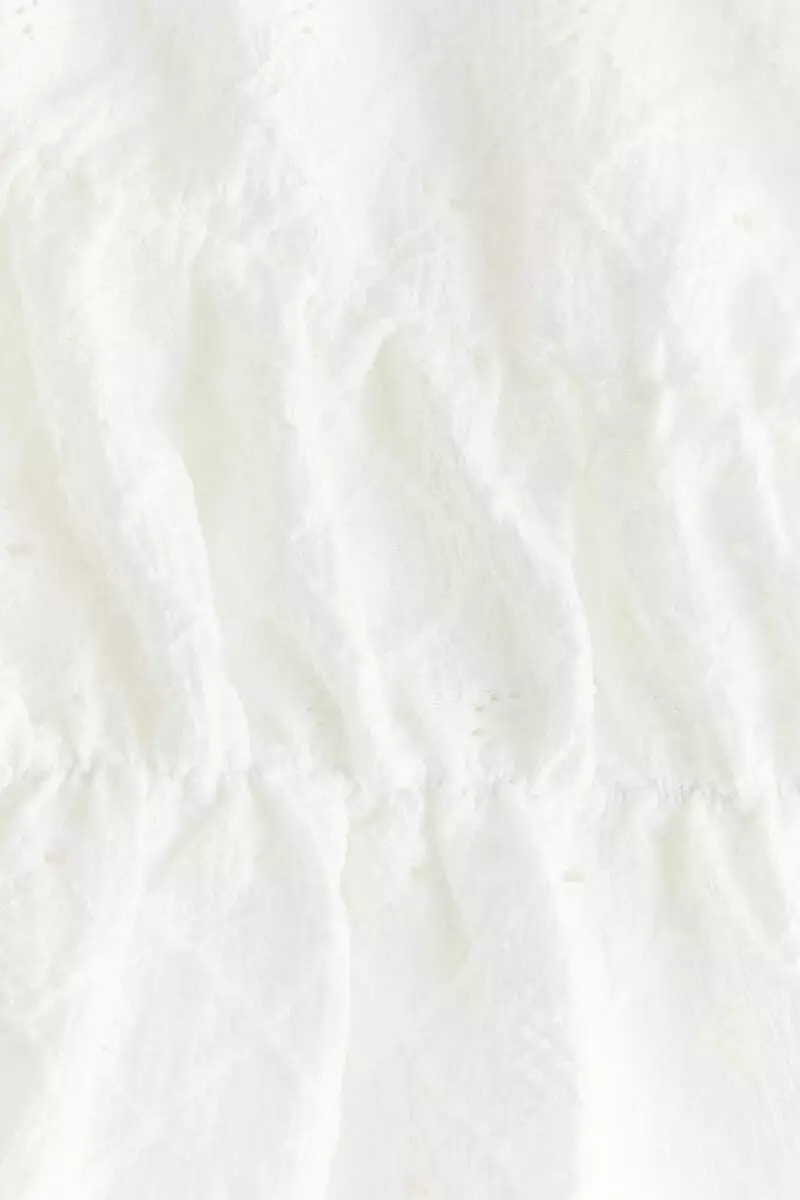 Pointelle jersey top