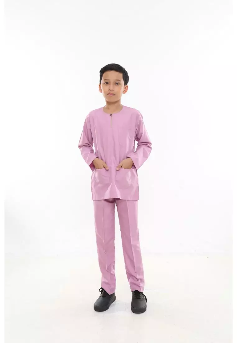 Baju Melayu Moden Teluk Belanga For Kids