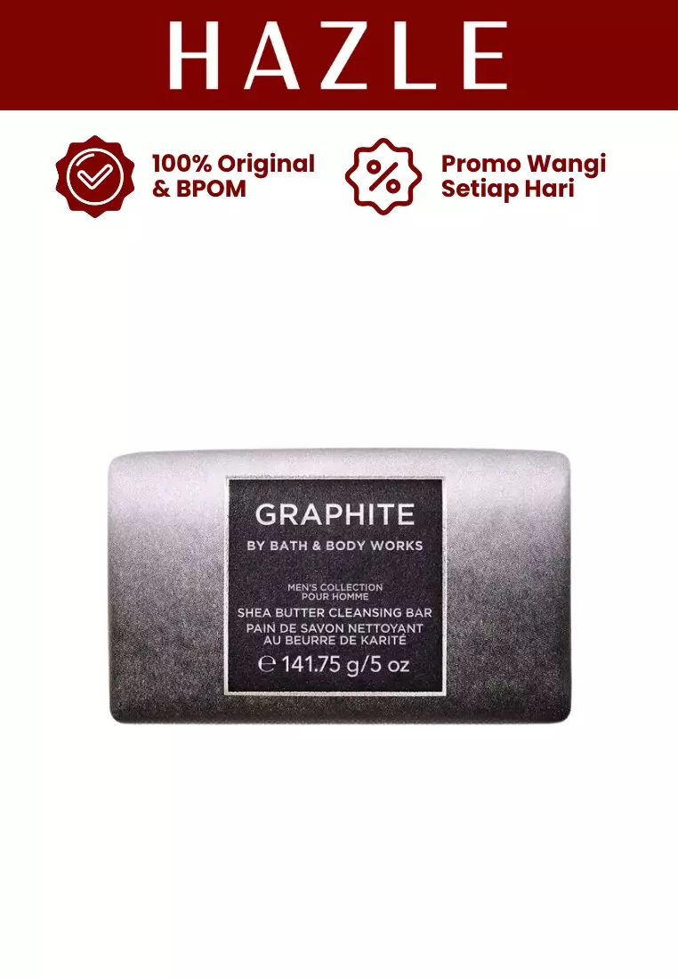 Jual Bath & Body Works Bath & Body Works Graphite Shea Butter Cleansing ...