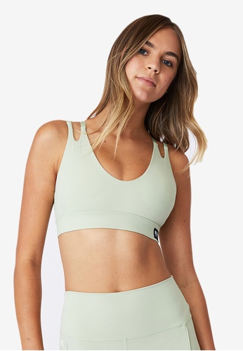 Cotton On Body green Ultimate Workout Crop Sports Bra 36198US4C3AF82GS_1