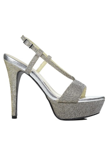Jual Elle Shoes El 30076 Grey Gold Original Zalora Indonesia