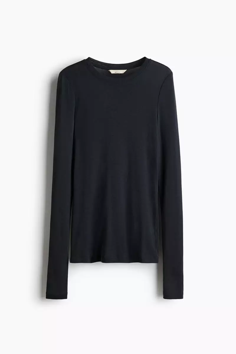 Pima cotton jersey top