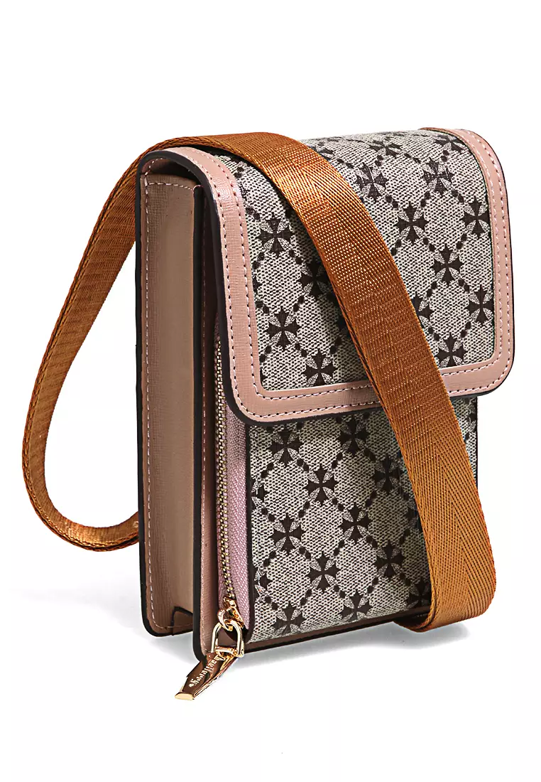 Tas Selempang Wanita Sling Bag Elegant Design Many Pocket Material Leather ORIGINAL