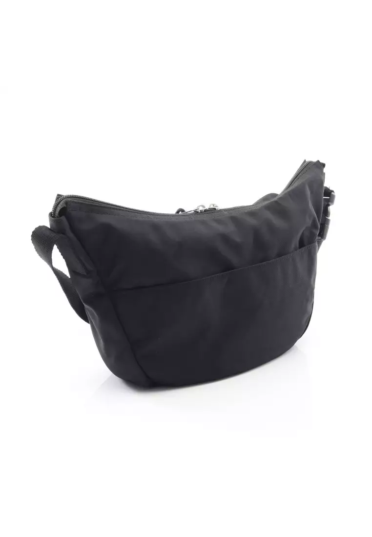 Balenciaga Pre-Loved BALENCIAGA wheel Shoulder bag Nylon black