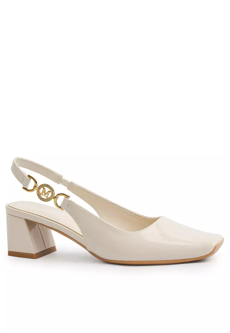 Discount on Twenty Eight Shoes  shoes - SKU: 5cm Patent Leather Slingback Mid Heel Xj3507-3