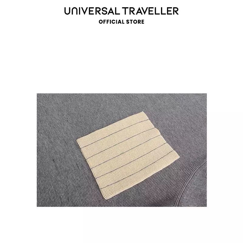 Universal Traveller Waffle Crew Neck Knitted Sweater KS23111