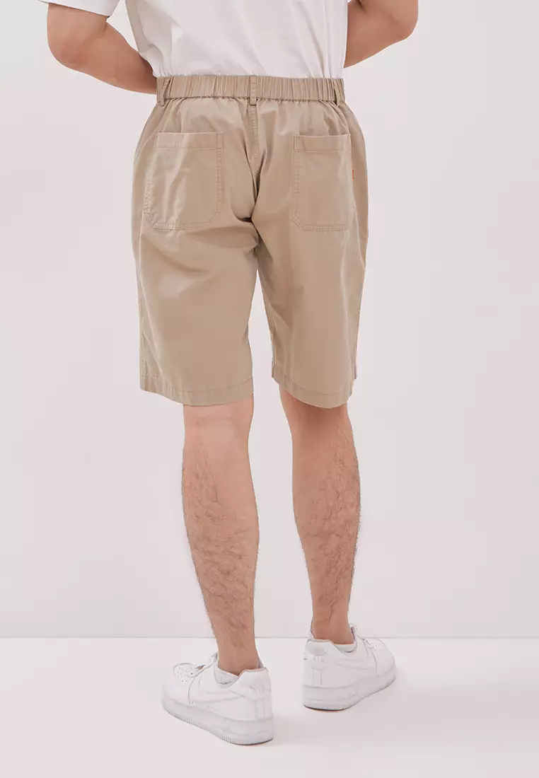 DUST Celana Short Pant Oliver Cream (DM.3404)