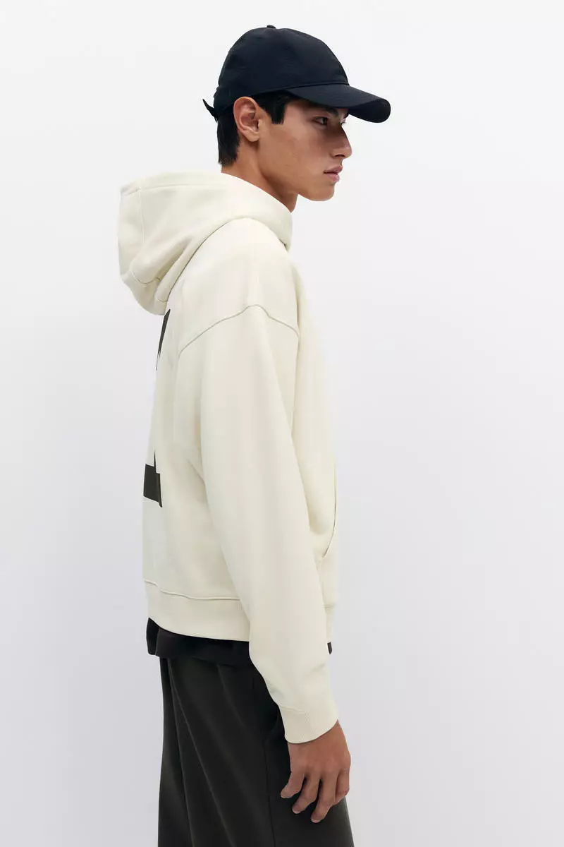 Oversized Fit Boxy Hoodie