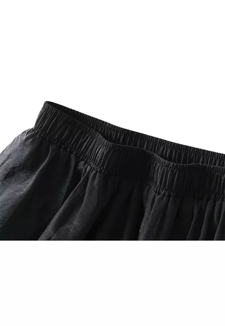 Silk Organdy A-line Maxi Skirt AF0236