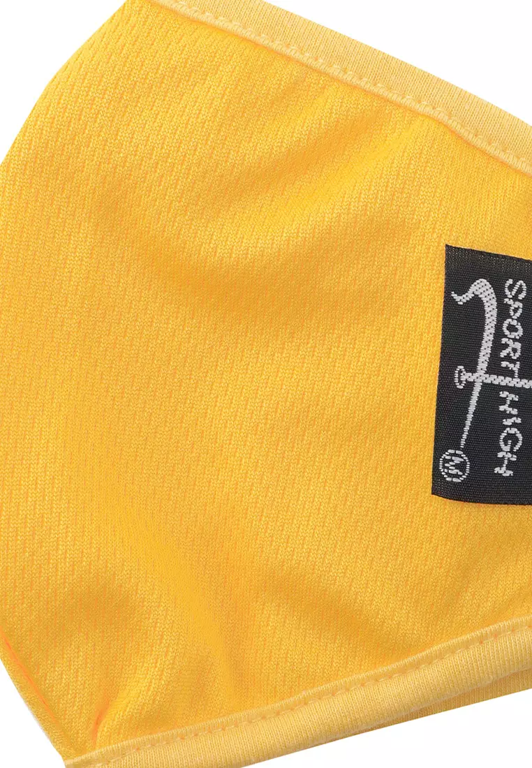 Masker Triple Layer Sport Face, Masker Kain Quick Dry Anti Bacterial