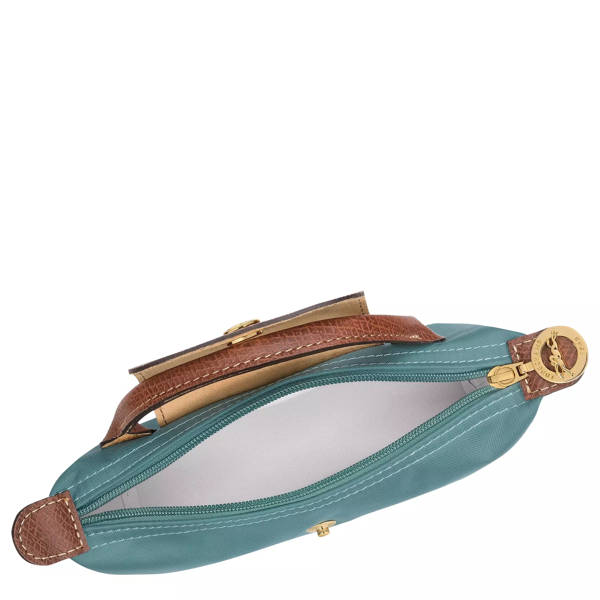 Le Pliage Original Pouch with Handle - Blue Eucalyptus
