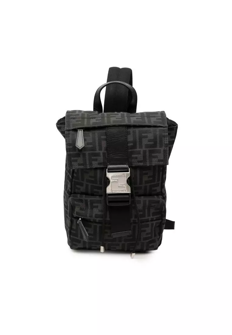 Buy Fendi Pre-Loved Fendi Small Zucca Canvas Fendiness  display picture 2