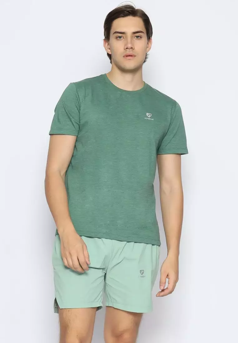 FITWEAR - GRIFFIN BASIC MEN T-SHIRT S/S - FRESH GREEN
