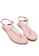 Twenty Eight Shoes pink and gold Sexy Toe Post Flat Sandals VS8858 BB1FBSH6296FE2GS_6