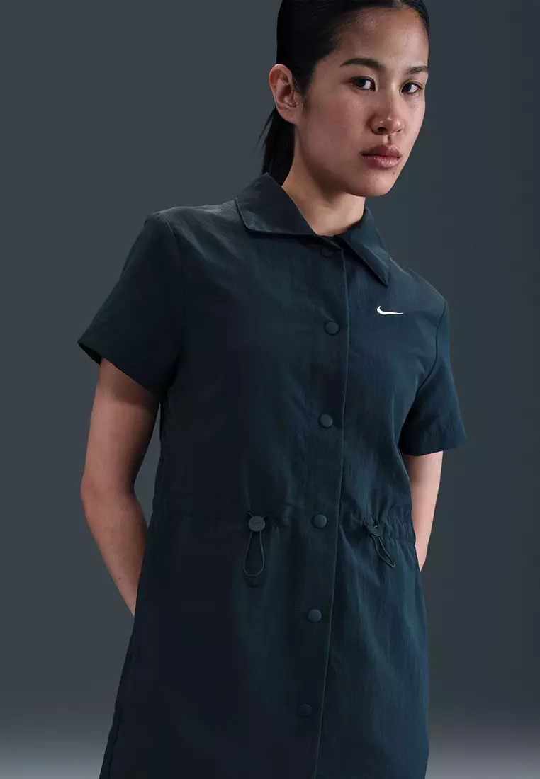 Buy Nike Sportswear Everything Wovens Short-Sleeve Mini