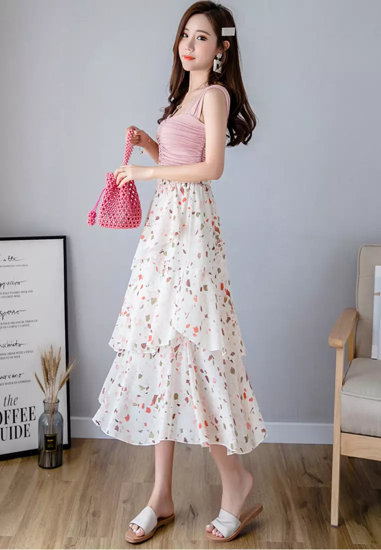 Express chiffon cheap skirt dresses