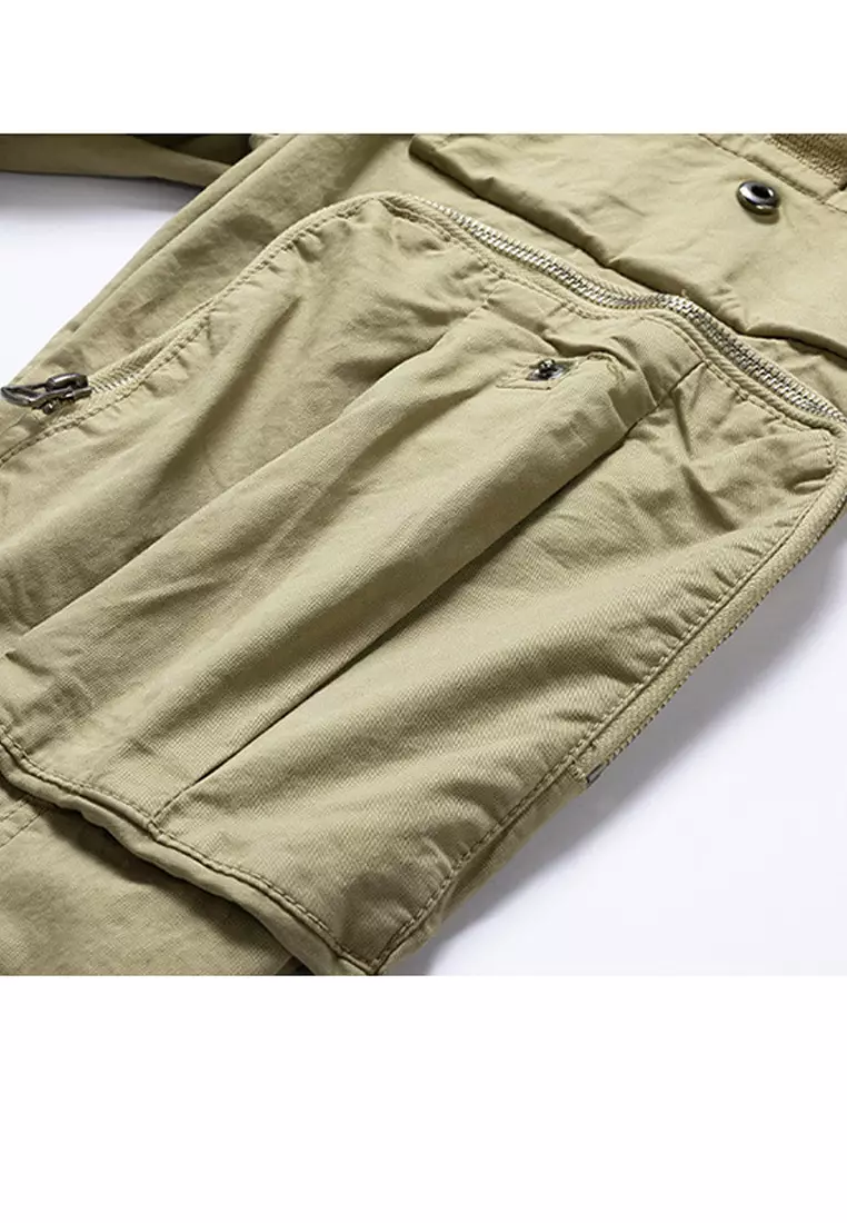 Functional Style Pockets Cargo Pants GJL677