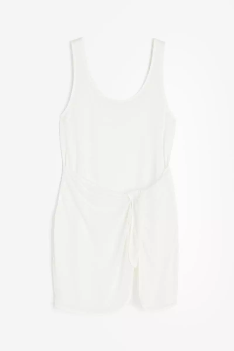 Wrapover beach dress