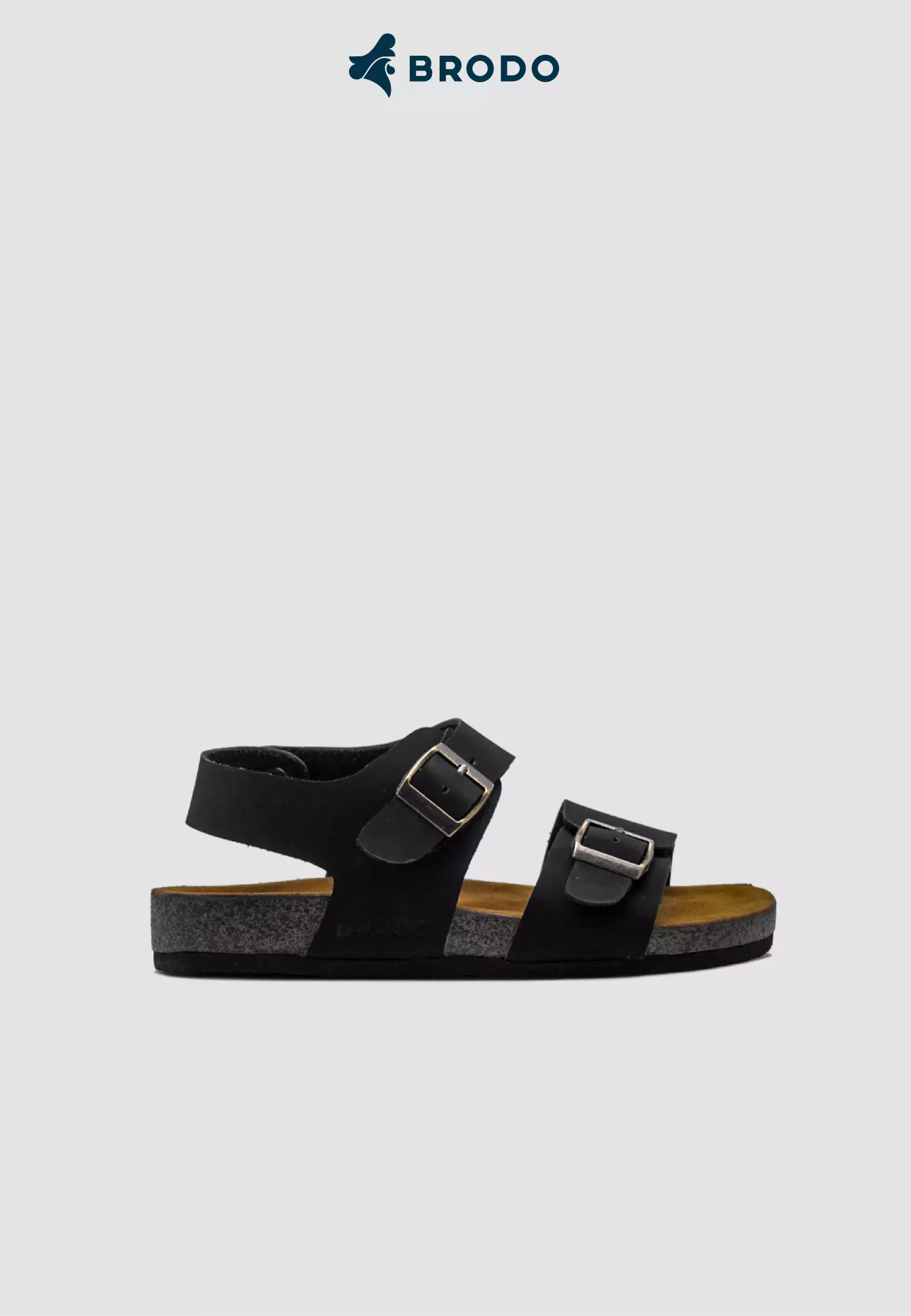 BRODO -  Sandal Wira Strap Classic Kids Black