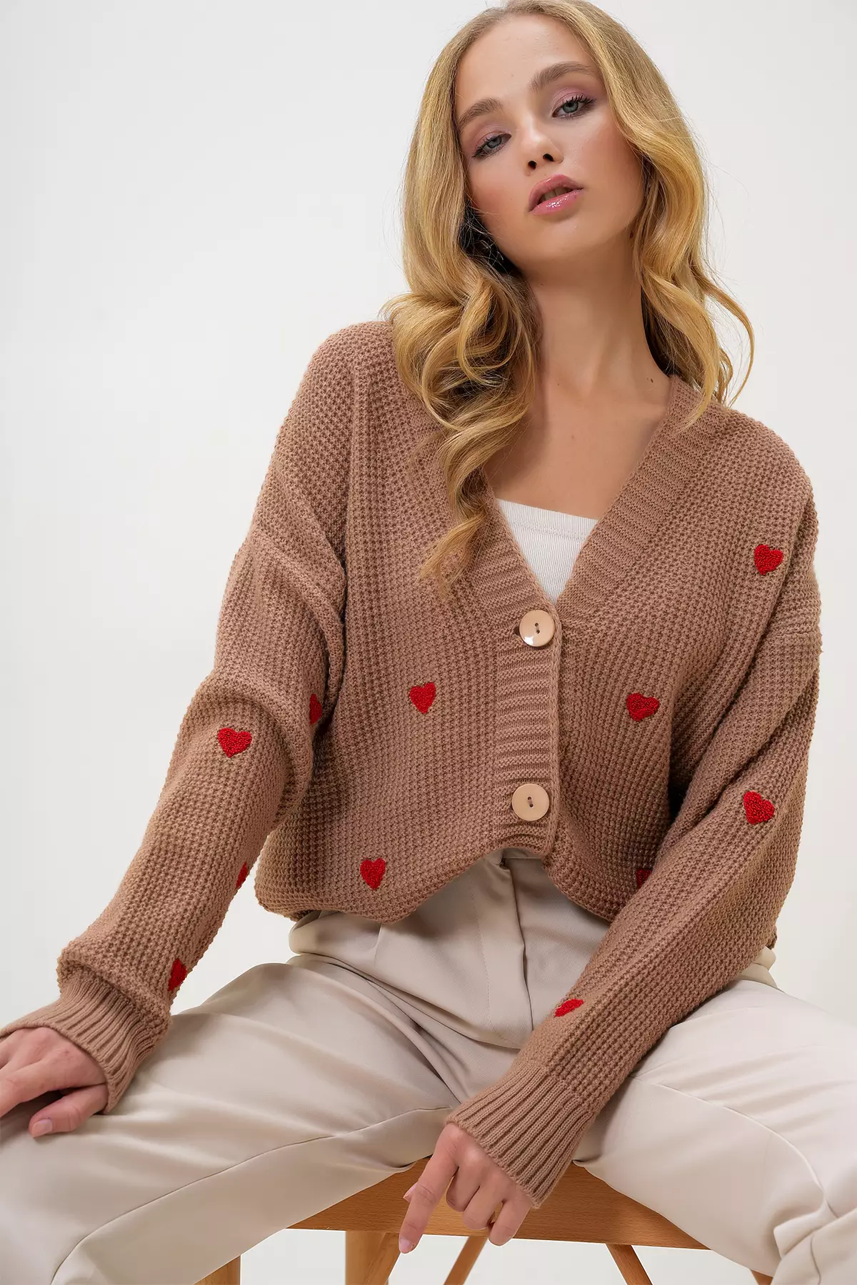 Embroidered Cardigan