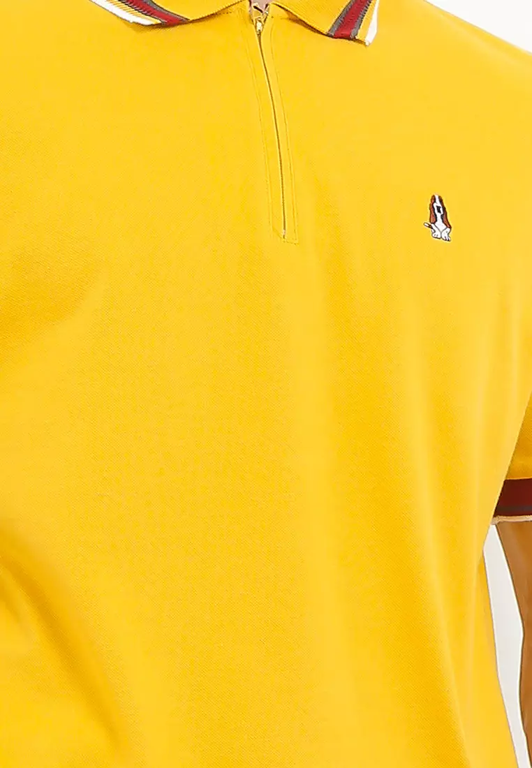 Ginova Stripe Collar Polo