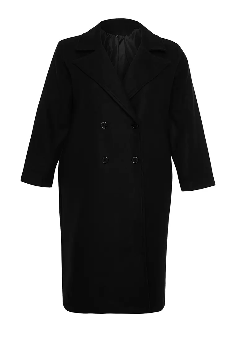 Plus Size Long Coat