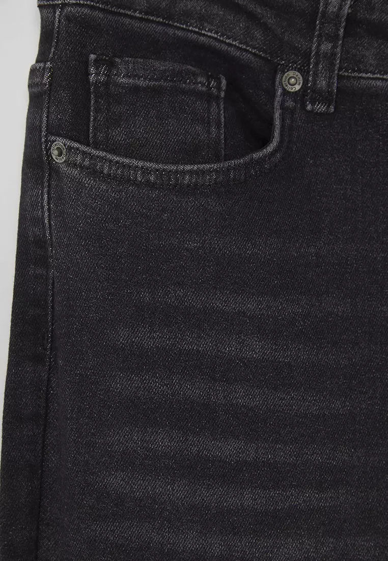 Gray High Waist Stretchy Skinny Denim Plus Size Jeans Tbbaw26Cj00006