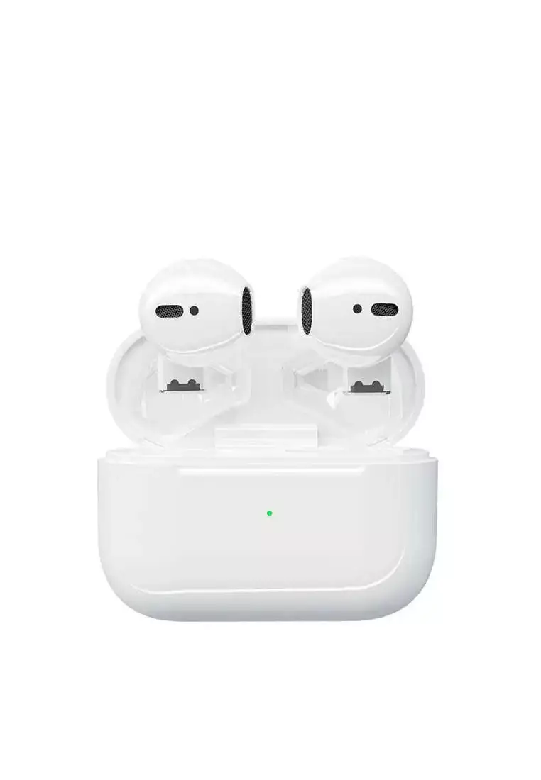 Value Deal - SmartWatch + 5s PRO MINI wireless earphones - White + 1 Free Watch Rubber Strap