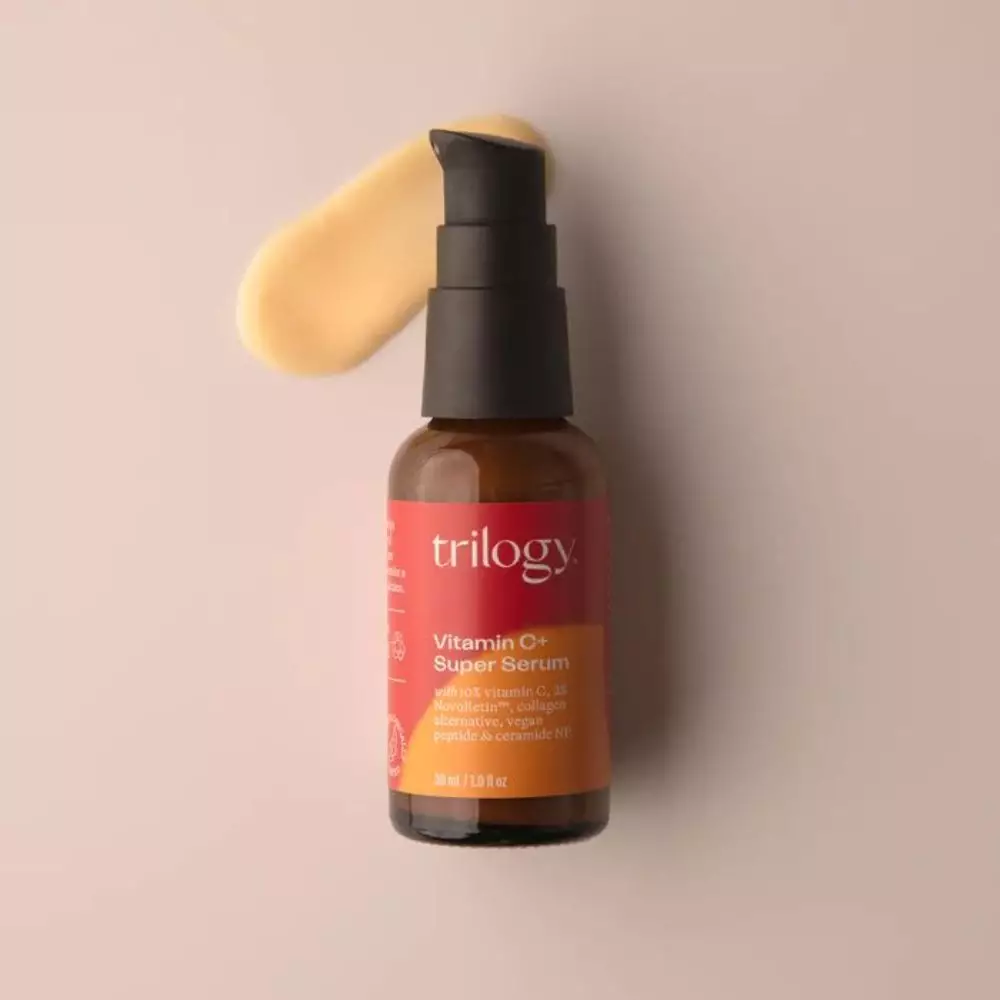 Trilogy Vitamin C+ Super Serum 30 ml - Serum Wajah Mencerahkan & Mengurangi Tanda Penuaan Dini