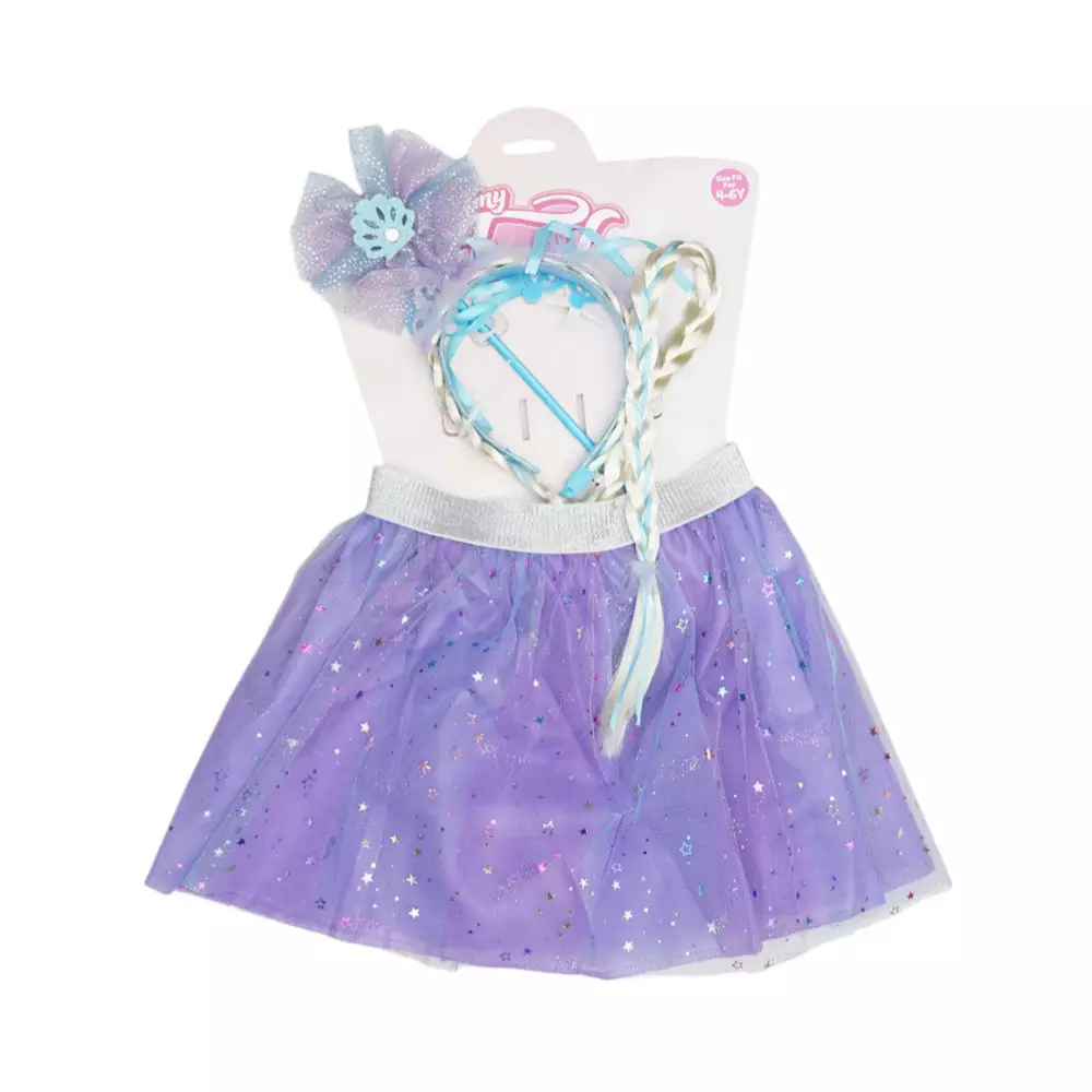 PRETTY MISSY SET DRESS UP SKIRT - UNGU