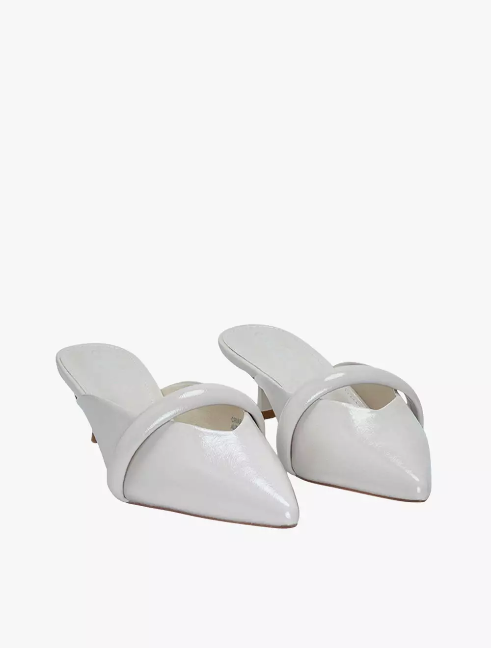 Payless Chrissie Womens Elease Muled Heels - Off White_04