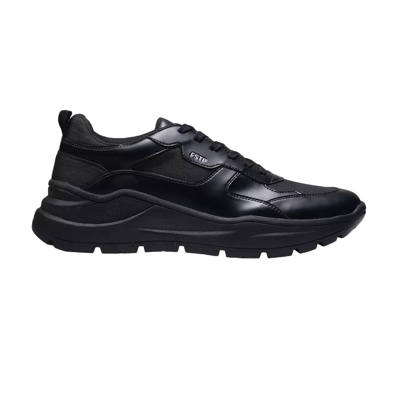 Footstep Footwear Sepatu Pria Casual Perwira Prabu - Black Original Shoes