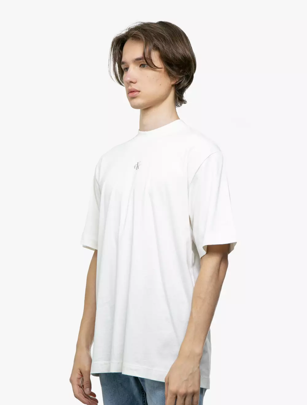 CALVIN KLEIN JEANS - ARCH MONO BACK T-SHIRT - White - white