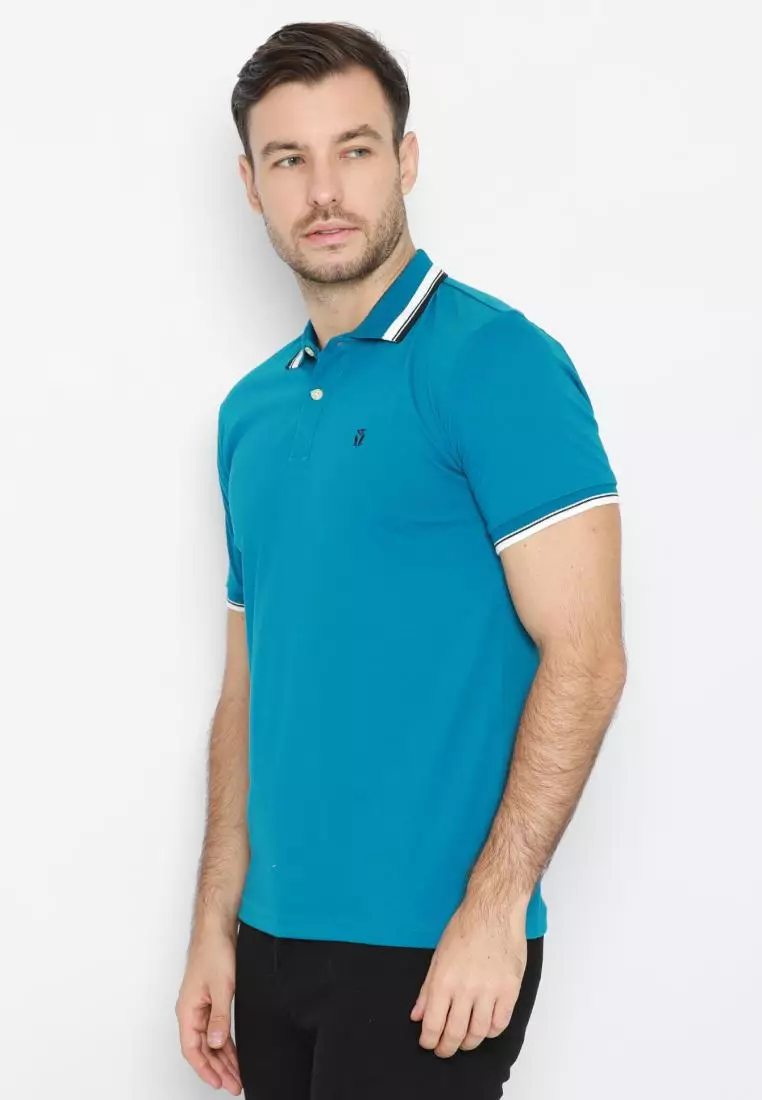 MATSUDA Kaos Polo Shirt Pria Kerah Aioi
