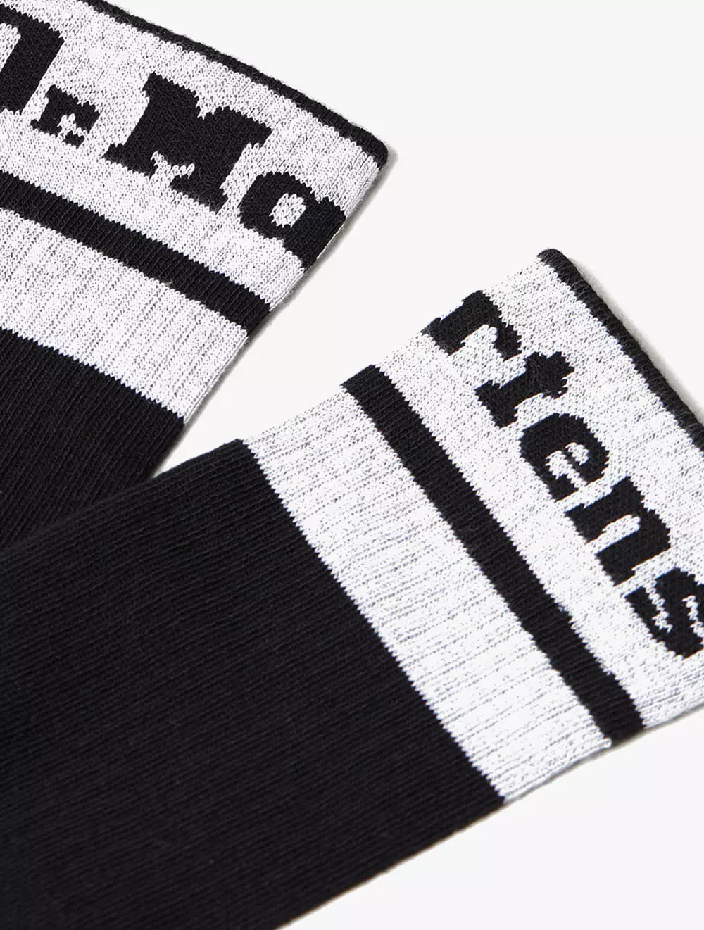Athletic Logo Sock - Black