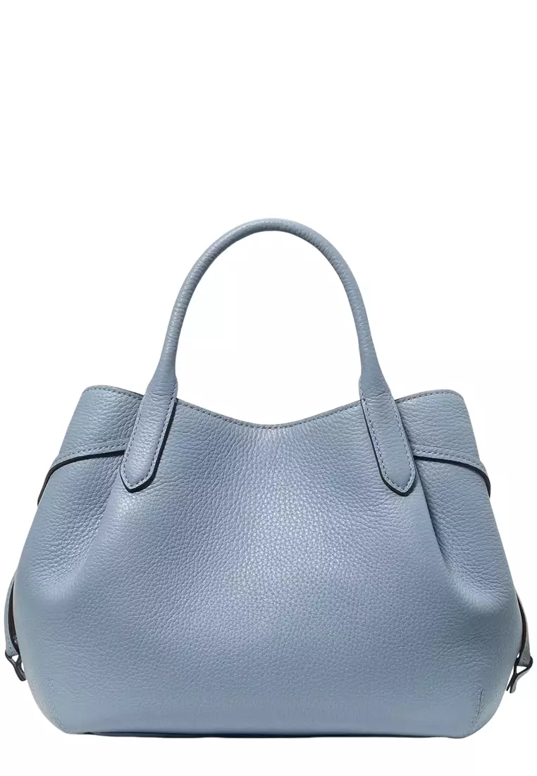 Dumpling Small Satchel Bag - Muted Blue K8135
