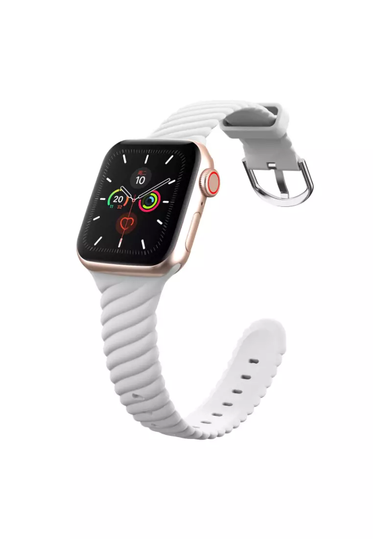 White apple watch online band 44mm