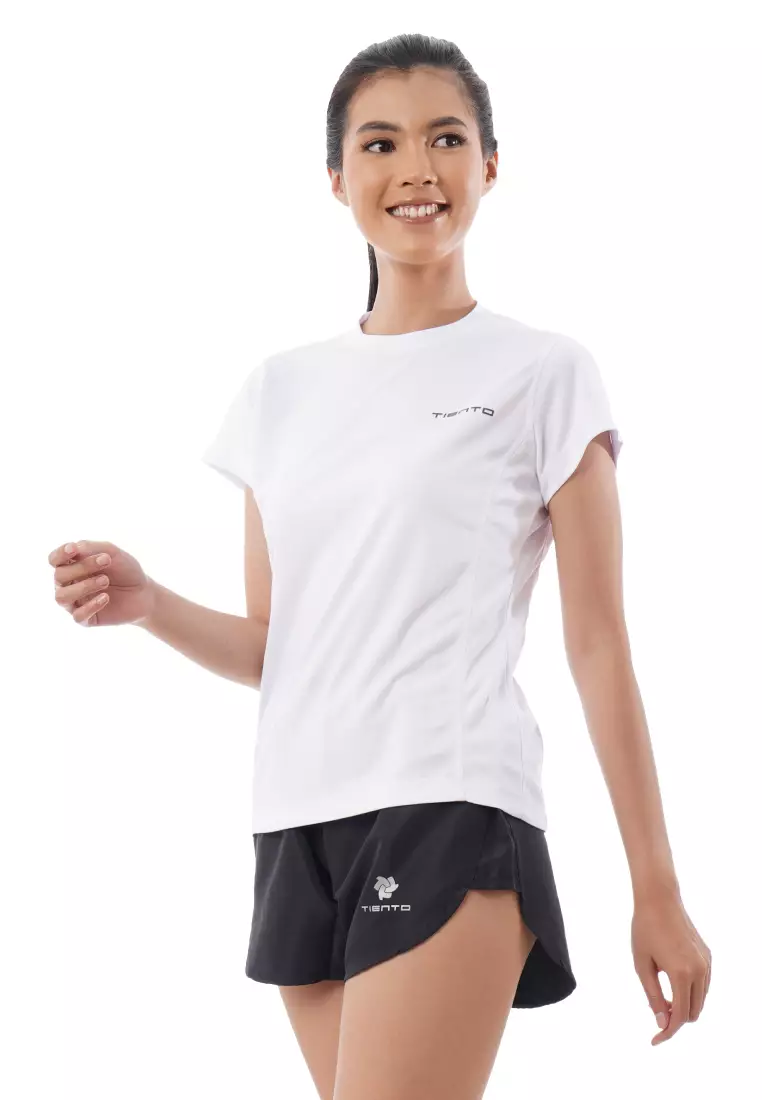 Tiento Kaos Dry Fit Women Baju Olahraga Lari