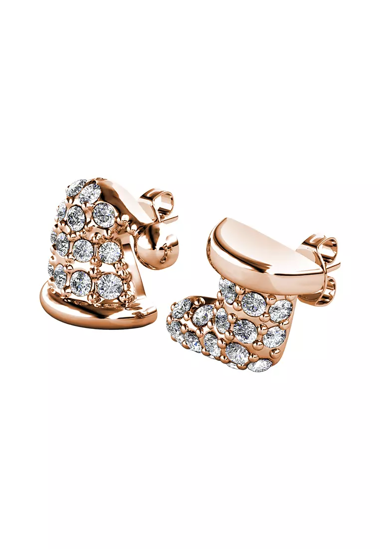 Little Santa Earring RG - Anting Crystal by Her Jewellery