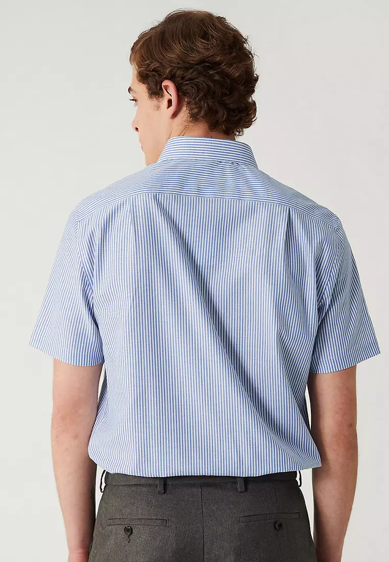 Regular Fit Non Iron Pure Cotton Oxford Shirt