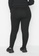 Trendyol black Plus Size High Waist Knitted Sport Leggings C4945AAFAED636GS_2