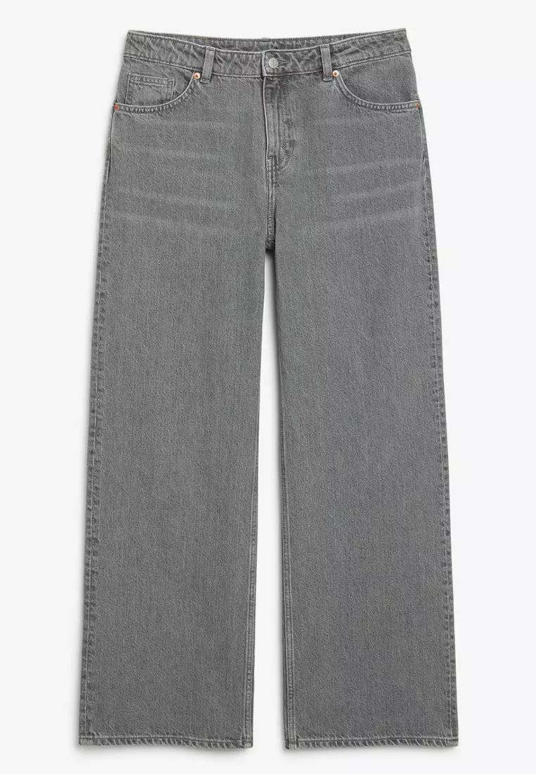 Buy Monki Naoki Low Waist Loose Jeans 2023 Online | ZALORA Singapore