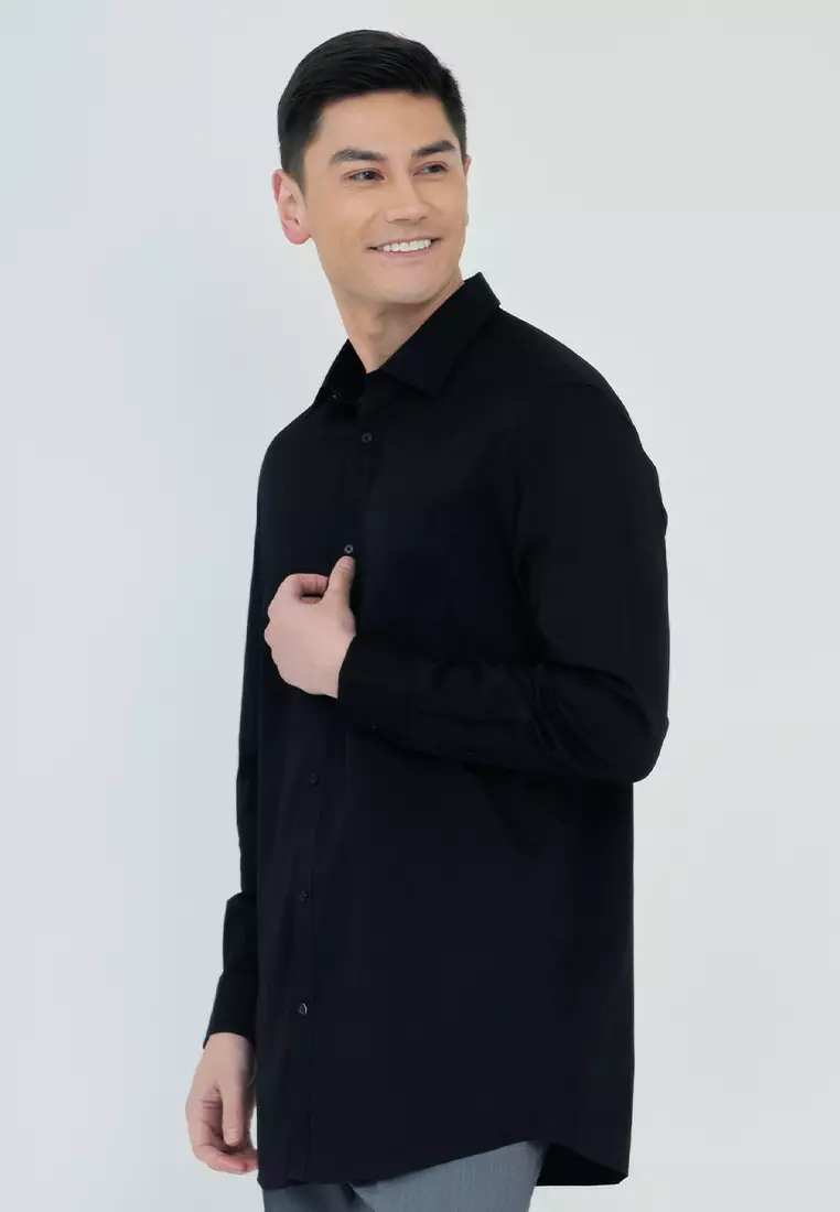 Regular Fit Textured Dress Shirt