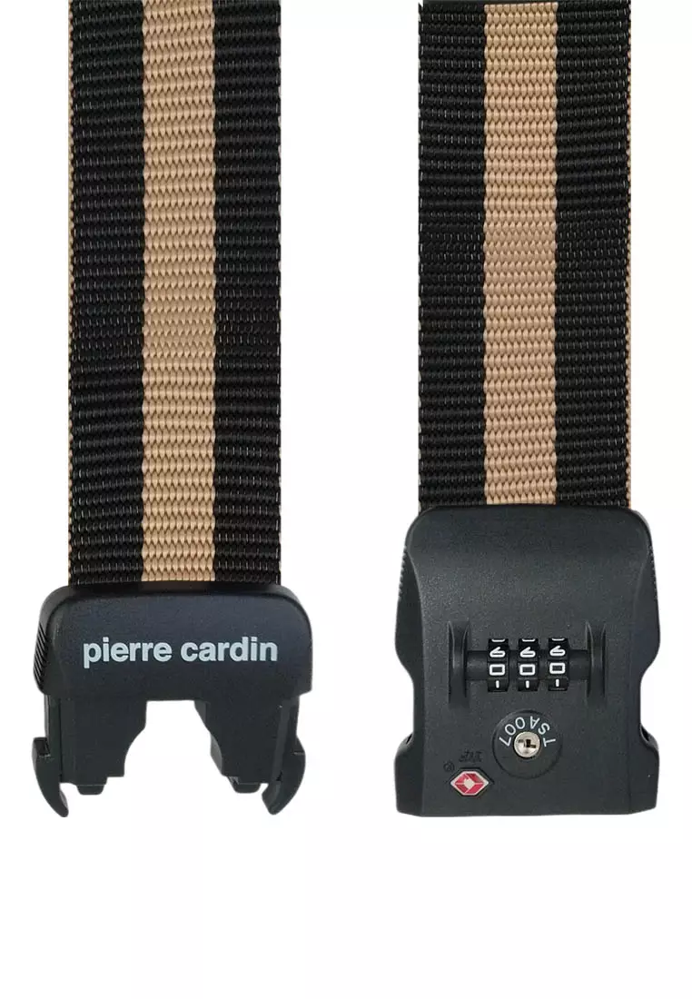 Pierre Cardin Strap Koper Travel Strap to Secure Luggage Tali Pengaman Sabuk Koper TSA