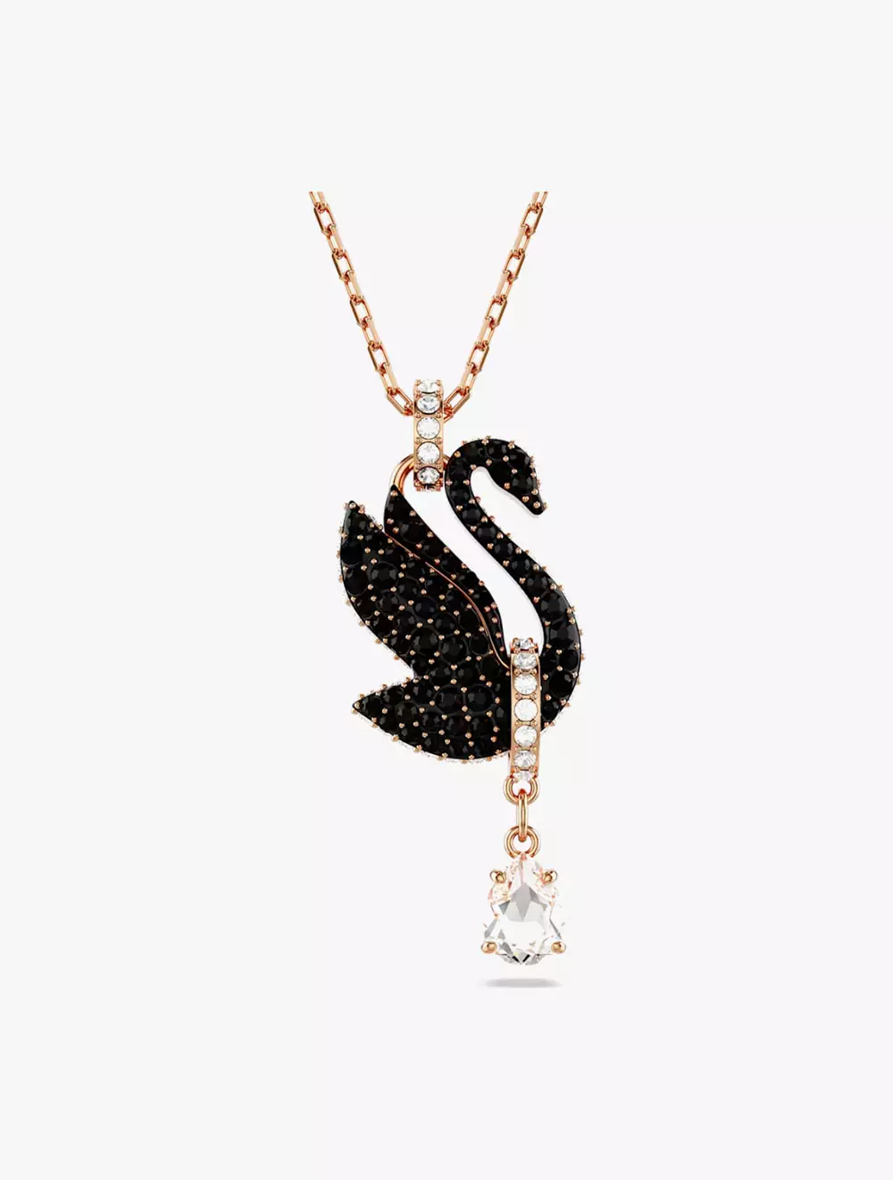 Harga swarovski swan necklace deals