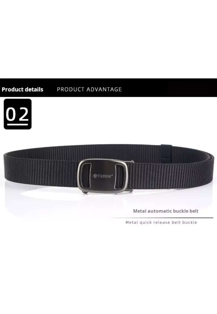 3.5CM Thickened Nylon Automatic Buckle Outdoor Belt