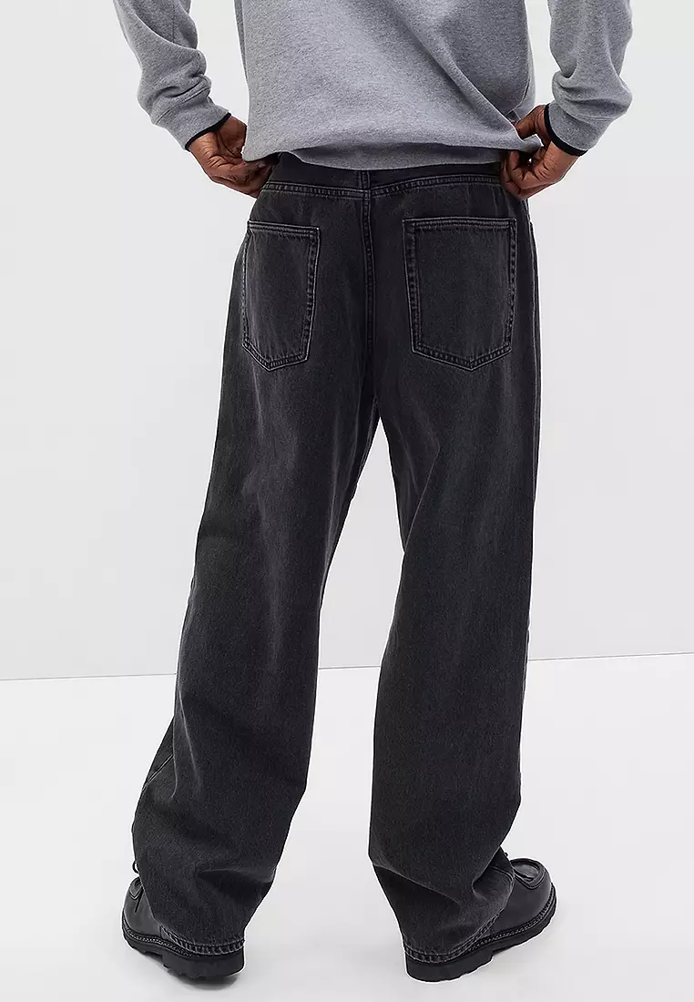 Baggy Fit Rigid Jeans