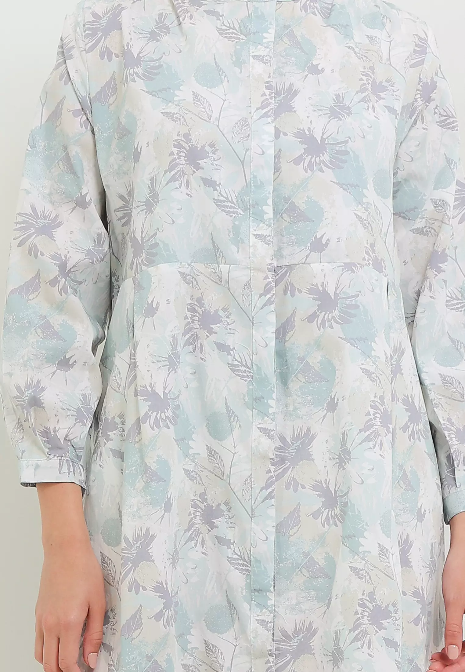 MFMW Abhista Dress Gamis Tosca Motif Bunga