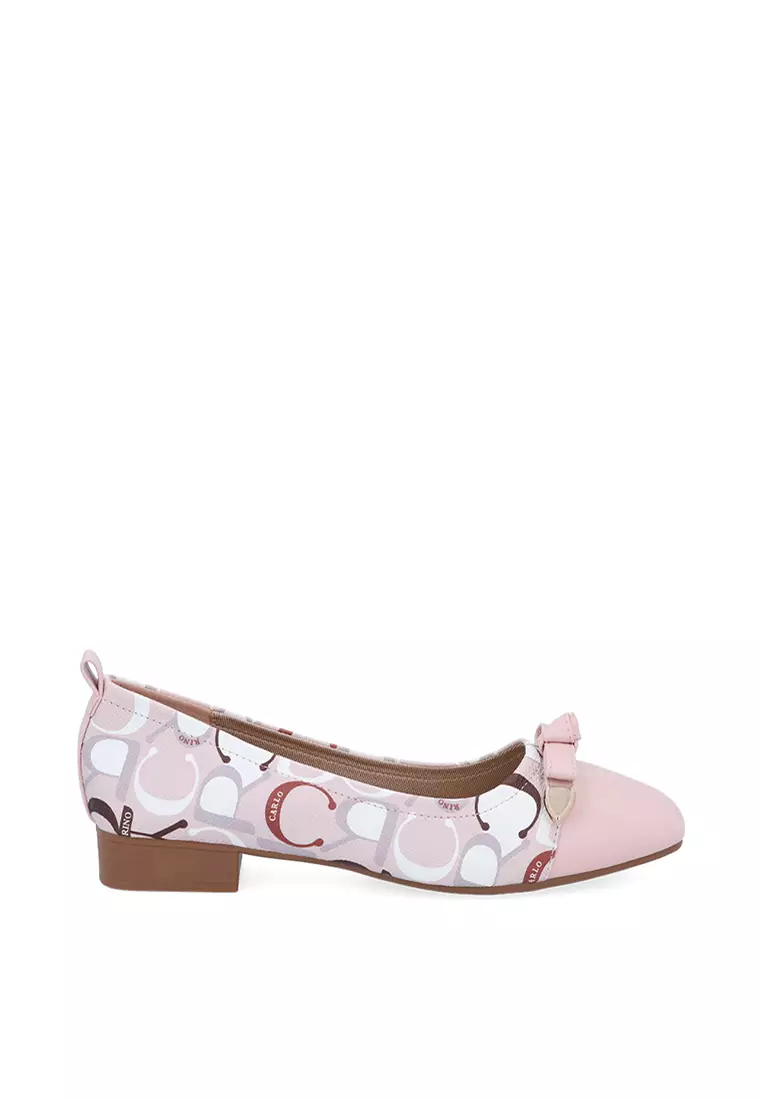 Discount on Carlo Rino  shoes - SKU: Pink Carlo Geo Pumps